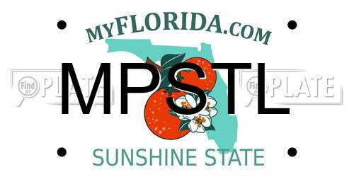 MPSTL Florida License Plate