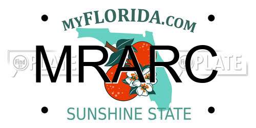 MRARC Florida License Plate