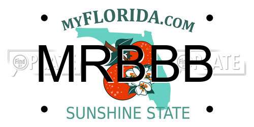MRBBB Florida License Plate