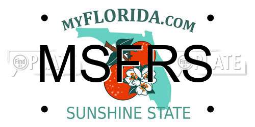 MSFRS Florida License Plate