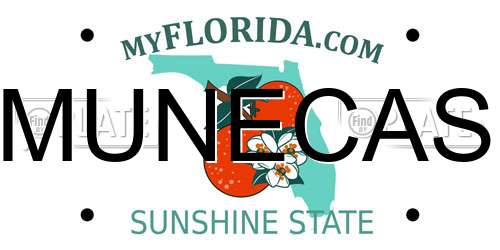 MUNECAS Florida License Plate