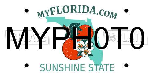 MYPH0T0 Florida License Plate