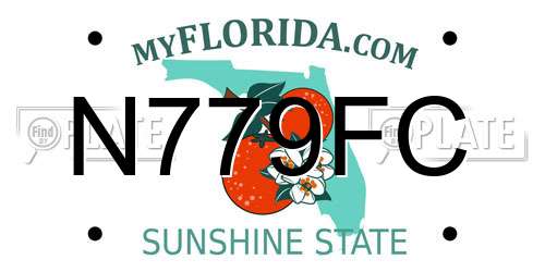 N779FC Florida License Plate