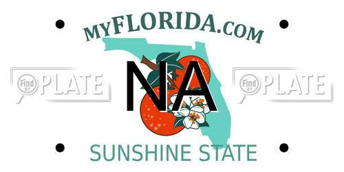 NA Florida License Plate