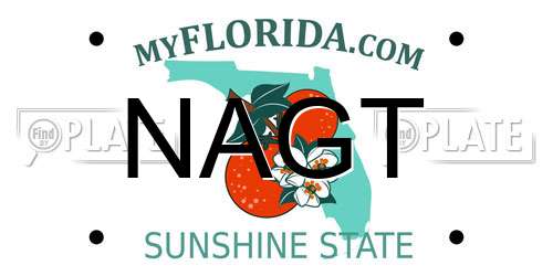 NAGT Florida License Plate
