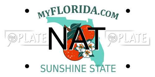 NAT Florida License Plate