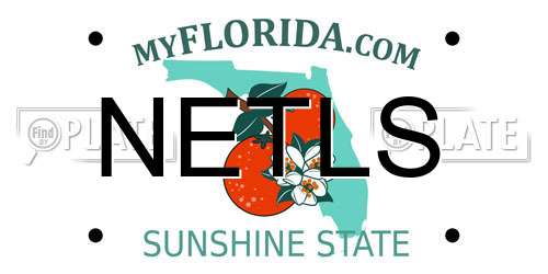 NETLS Florida License Plate