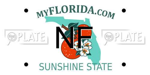 NF Florida License Plate