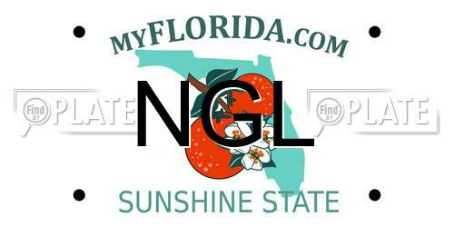 NGL Florida License Plate