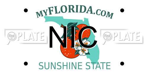 NIC Florida License Plate