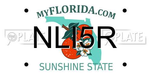 NLI5R Florida License Plate