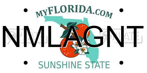 NMLAGNT Florida License Plate