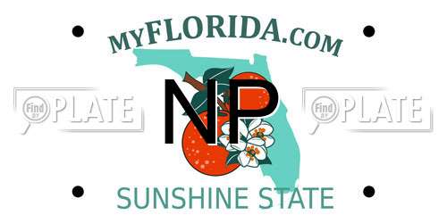 NP Florida License Plate