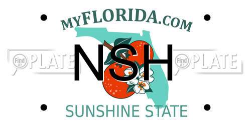 NSH Florida License Plate