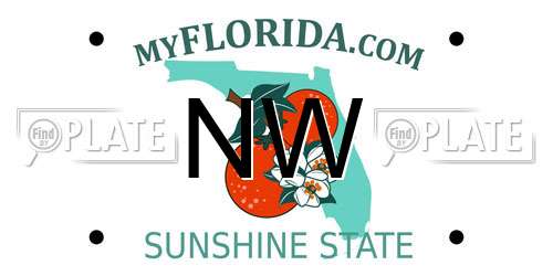 NW Florida License Plate