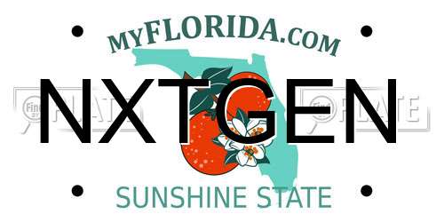 NXTGEN Florida License Plate