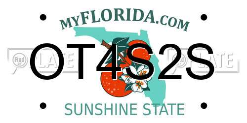 OT4S2S Florida License Plate