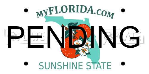 PENDING Florida License Plate