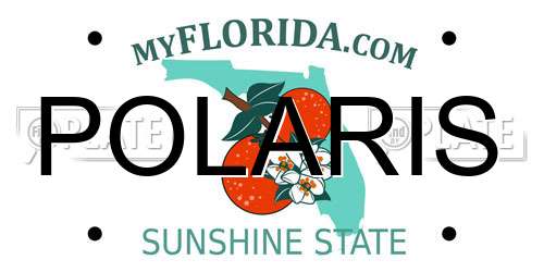 POLARIS Florida License Plate