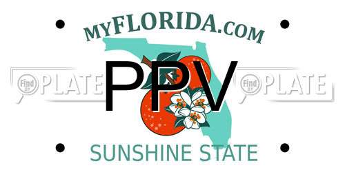 PPV Florida License Plate