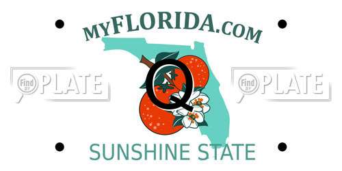 Q Florida License Plate