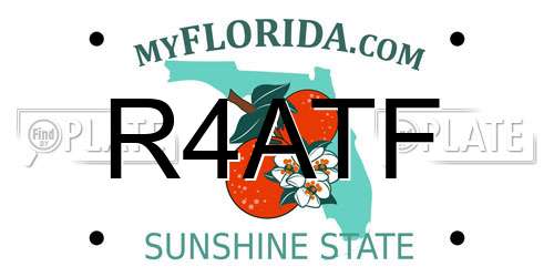 R4ATF Florida License Plate