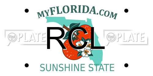 RCL Florida License Plate