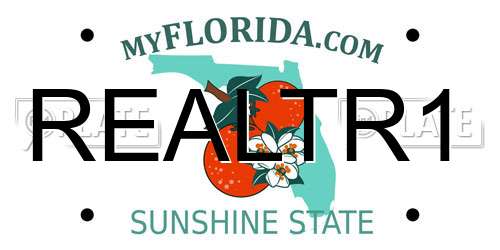 REALTR1 Florida License Plate