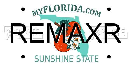 REMAXR Florida License Plate