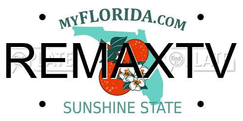 REMAXTV Florida License Plate