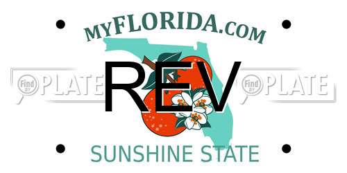 REV Florida License Plate
