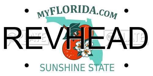 REVHEAD Florida License Plate