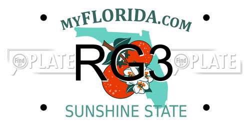 RG3 Florida License Plate