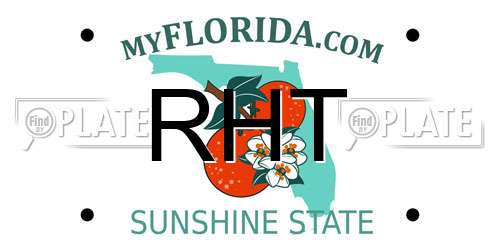 RHT Florida License Plate