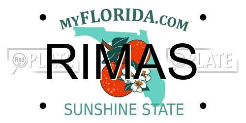 RIMAS Florida License Plate