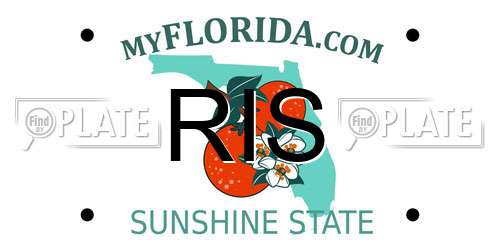 RIS Florida License Plate