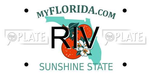 RIV Florida License Plate