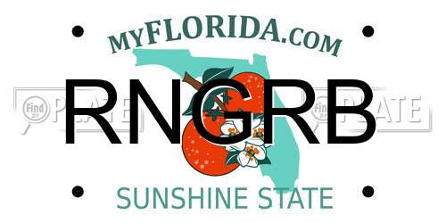 RNGRB Florida License Plate