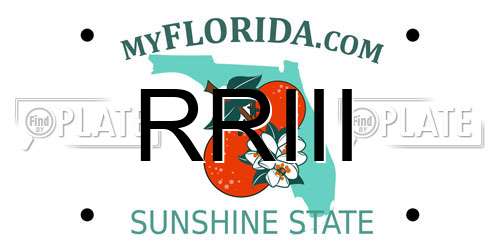 RRIII Florida License Plate