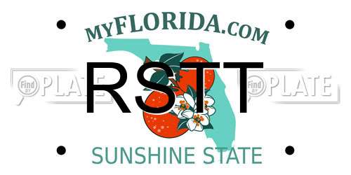 RSTT Florida License Plate