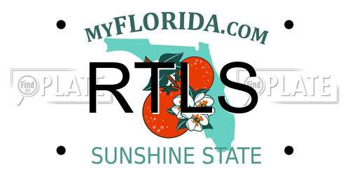 RTLS Florida License Plate