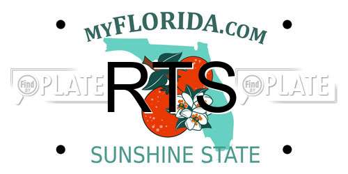 RTS Florida License Plate
