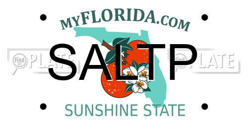 SALTP Florida License Plate