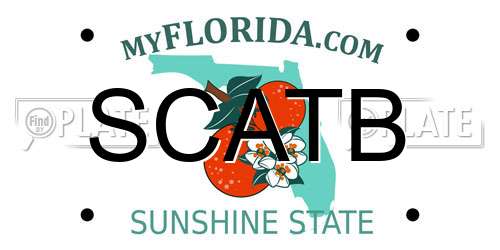 SCATB Florida License Plate
