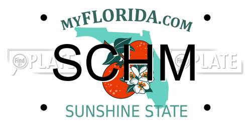 SCHM Florida License Plate