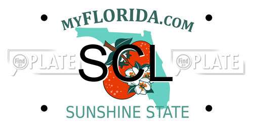 SCL Florida License Plate