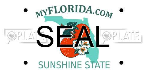 SEAL Florida License Plate