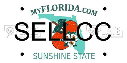 SELLCC Florida License Plate