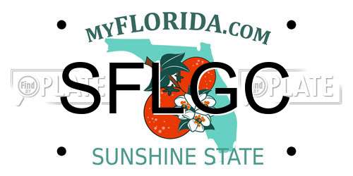 SFLGC Florida License Plate