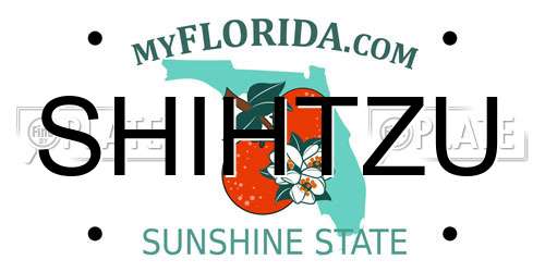SHIHTZU Florida License Plate